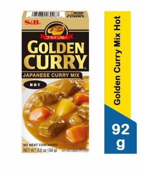 S&B Golden Curry Mix Hot 92G