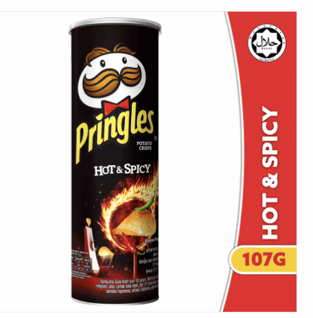 PRINGLES Hot & Spicy 107g