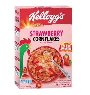 Kelloggs Cereal Corn Flakes Strawberry 180g