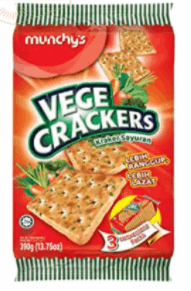 Munchys Vege Crackers / Kraker Sayur 380gr