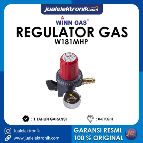 Winn Gas W181MHPM Regulator Tekanan Tinggi Meter