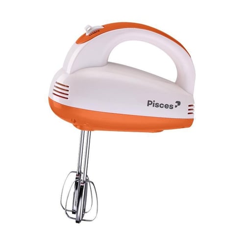 Pisces Electronics PHM550 Dual Beater Hand Mixer Orange