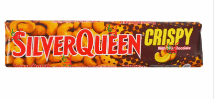 Silver Queen Chrispy Coklat Kacang Dan Rice - 65gr