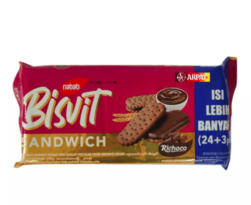 BISVIT Sandwich Richoco 210g