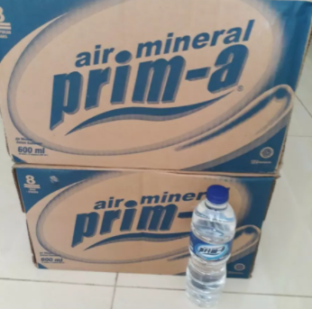 air mineral 600ml prima dus isi 24 botol