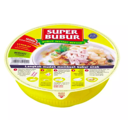 SUPER BUBUR Ayam Cup 64g