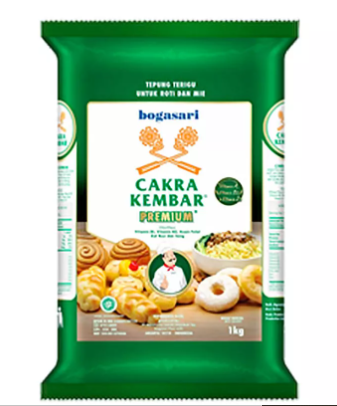 BOGASARI Tepung Terigu Cakra Kembar 1kg
