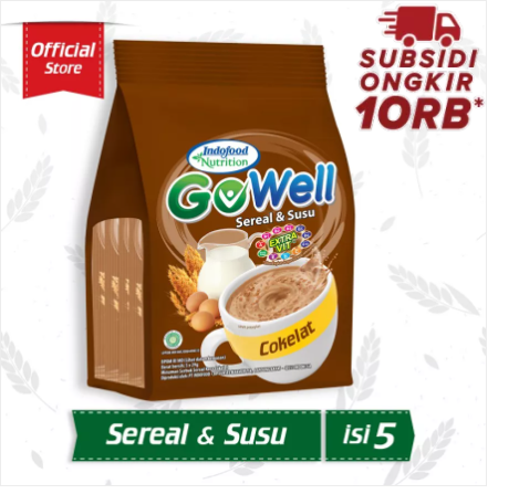 GOWELL Rasa Chocolate 5sx 29g