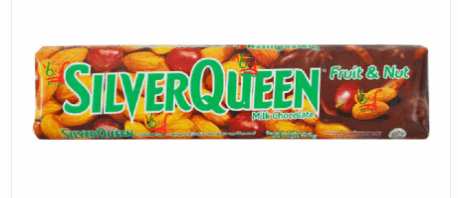 Silver Queen Fruit & Nut Coklat Rasa Buah Dan Kacang - 65gr