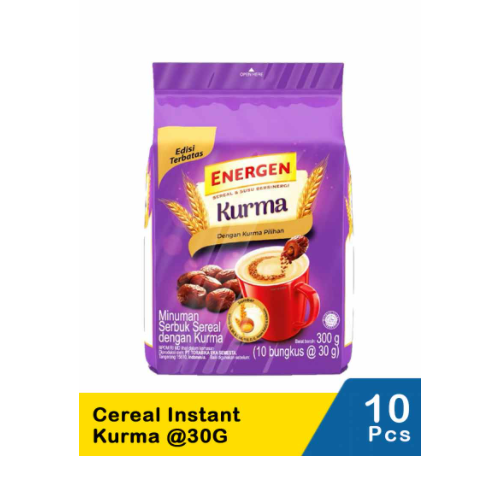 Energen Cereal Instant Kurma 10X30g