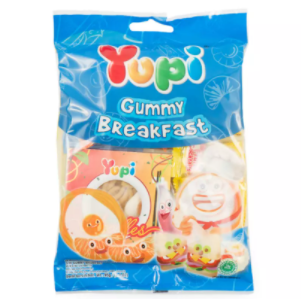 YUPI Jelly Candy Gummy Breakfast 95 Gr - Permen Kunyah