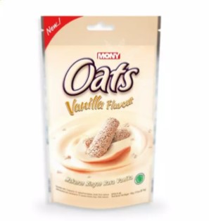 Mony oats vanilla flavor 100 gram