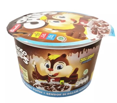 Simba Choco Chips SEREAL CUP dengan Susu PUTIH