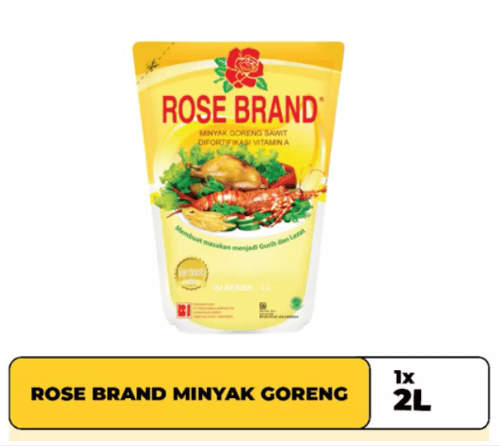 Minyak Goreng ROSE BRAND Pouch 2L (1 Pouch)
