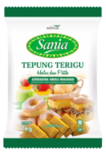 SANIA Green Tepung Terigu (Serbaguna) 1kg