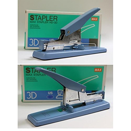 MAX Stapler Large HD-3D Biru (1 pack isi 5 pcs)