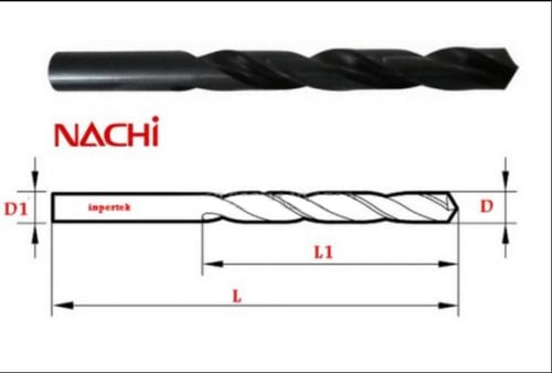 NACHI Steel Drill Bit 3 mm