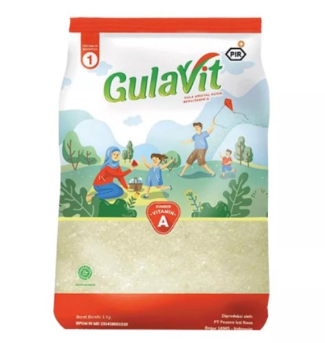 GULAVIT Gula Kristal Putih dengan Vitamin A 1kg