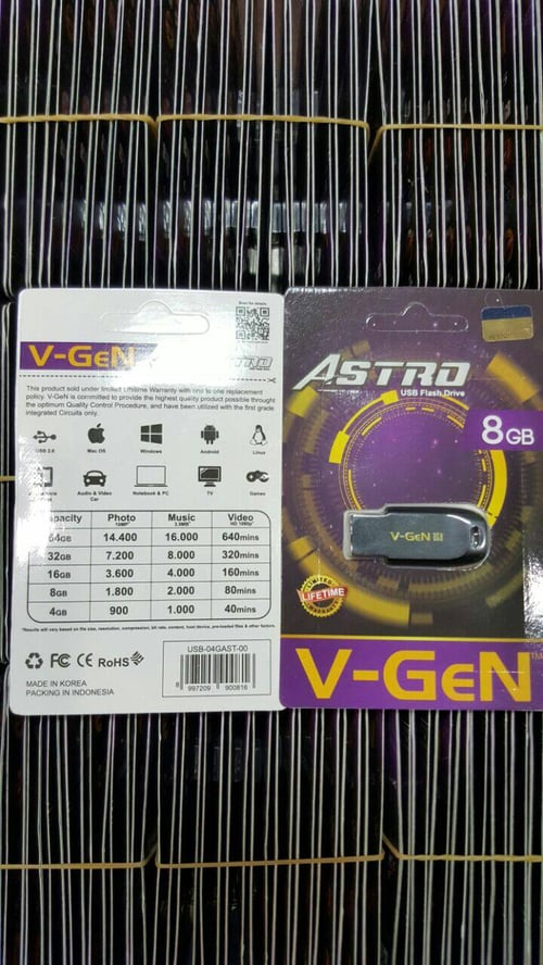 V-GEN Flashdisk 8GB Astro 2.0USB VGEN
