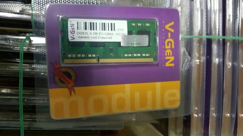 RAM DDR3 SODimm V-GEN 4GB PC12800/1600Mhz - Memory Laptop VGEN