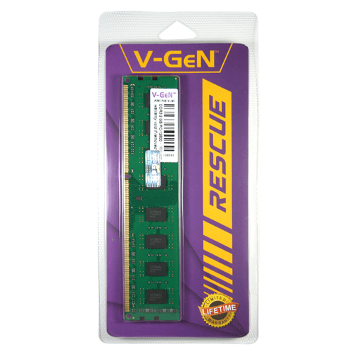 RAM DDR3 V-GeN RESCUE 2GB PC12800/1600Mhz LongDimm Memory PC VGEN