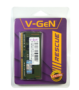 RAM DDR4 SODimm V-GeN RESCUE 4GB PC17000/2133Mhz Memory Laptop VGEN