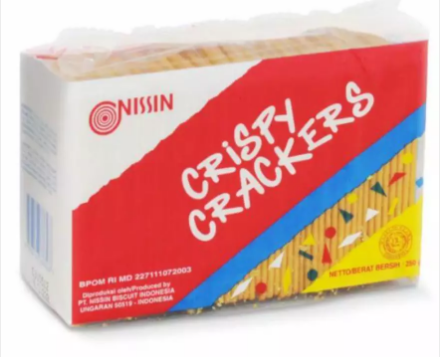 NISSIN Crispy Crackers 225 gr