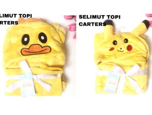 CARTER Selimut Topi Karakter