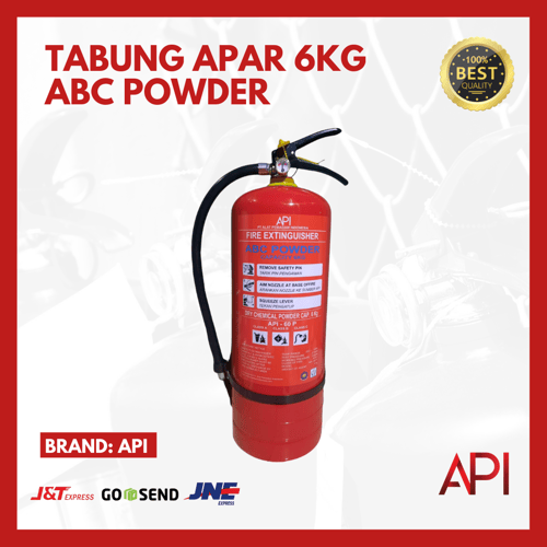 TABUNG APAR 6 KG ABC POWDER MEREK API