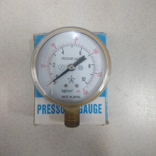 Pressure Gauge 10 Bar UK 2 1/2