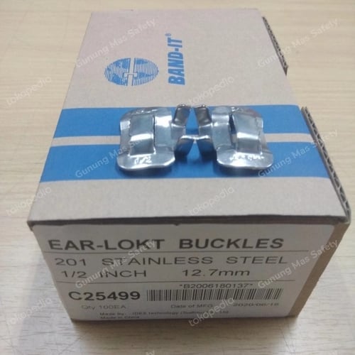 Band It Buckle 1/2 201 Stainless Steel 12.7 mm