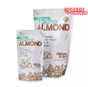 Natural Roasted Almond (Panggang) 1Kg