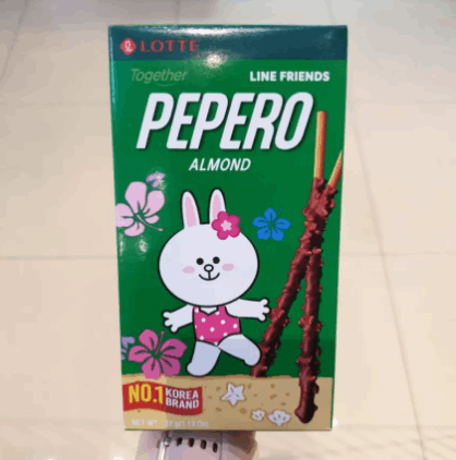 Lotte Pepero Almond & Chocolate