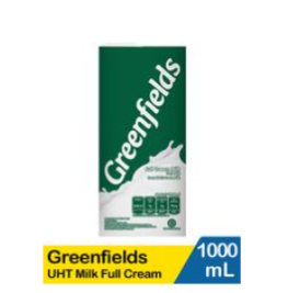 Greenfields Uht Milk Full Cream 1000Ml