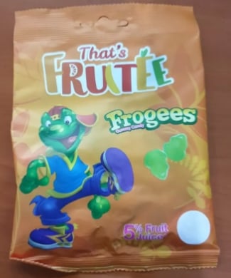 Thats Fruitee Frogees Gummy Candy 80gr