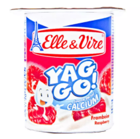 ELLE & VIRE YAG GO Raspberry 125gr