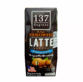 Almond Milk with Coffee Latte 180 ML 137 Degrees