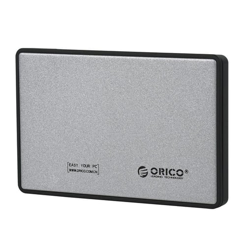 ORICO 2588US3 Tool Free USB 3.0 2.5 Inch SATA External Hard Drive Enclosure Silver