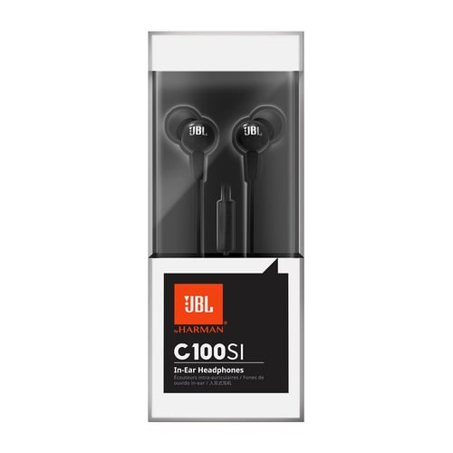 JBL Headset In-Ear Headphones Black C100SI