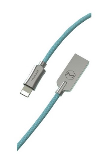 MCDODO Knight Series Zinc Alloy Lightning Data Cable 1.2M CA-3922 - Blue