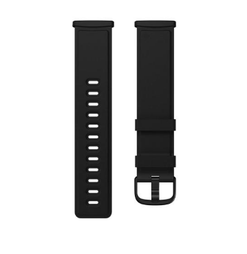 FITBIT Premium Horween Leather Band for Versa 3/Sense Charcoal