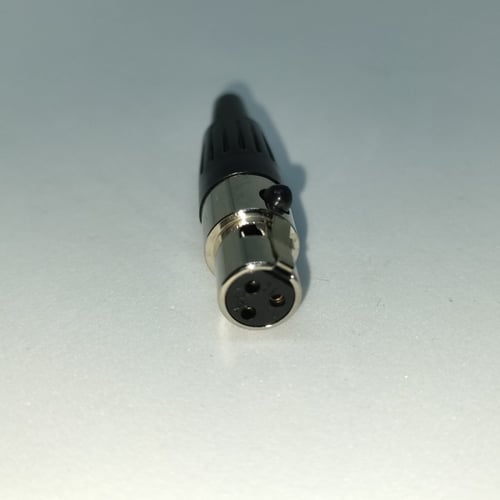 Jack Connector XLR Mini XLR Kecil 3 Pin Female Untuk Microphone