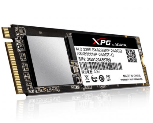 ADATA XPG SX8200 240GB PCIe Gen3x4 M.2 2280 SSD