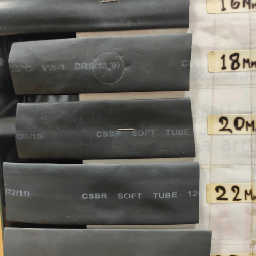 Heat Shrink Tube Kabel selongsong Bakar hetsring tubing 20mm pjg 10cm