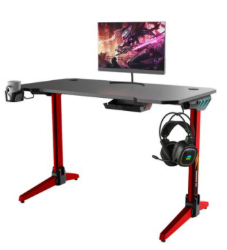 DA Gaming Desk SHARK Meja Portable Red