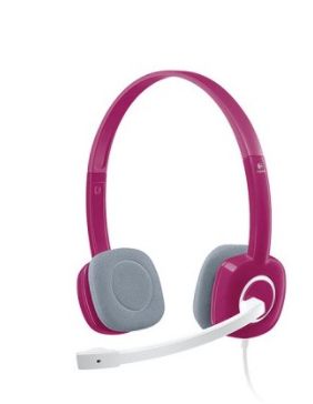LOGITECH Headset H150 - Fuchsia Pink