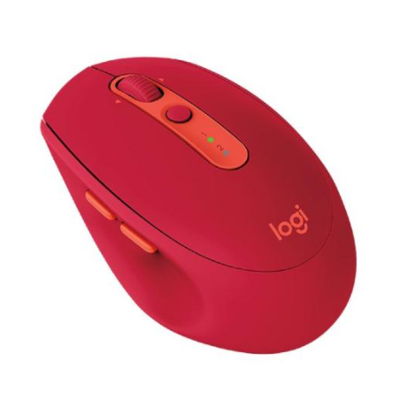 LOGITECH M590 Multi Device Silent Wireless Mouse - Red