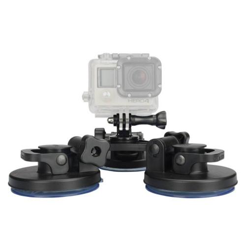 KINGMA Low Angle Removable Suction Cup Tripod Mount For Action Camera