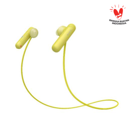 SONY Sports In-ear Headphones WI-SP500 Yellow