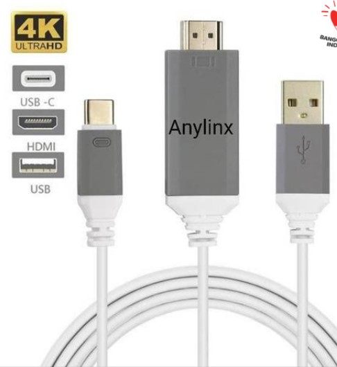 ANYLINX KABEL USB 3.1 TYPE C TO HDMI 2 METER